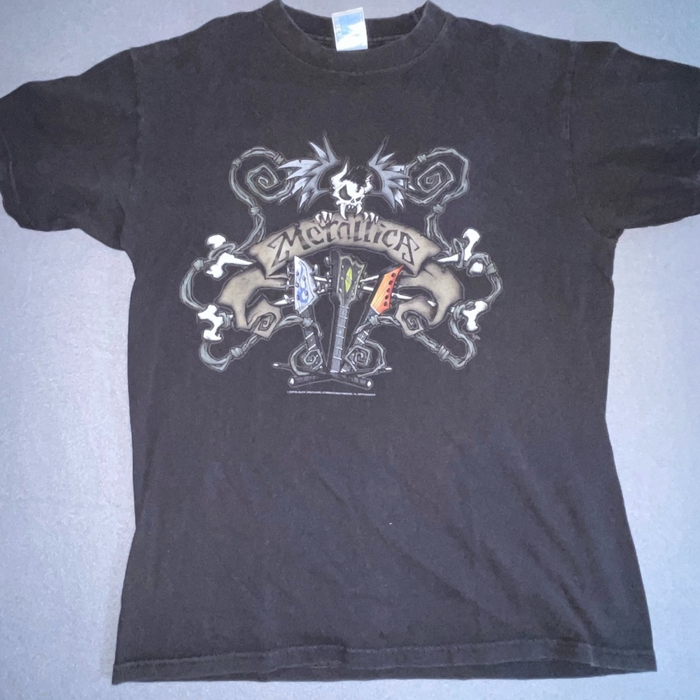 2007 Tennessee River Metallica vintage Push head shirt